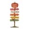 Glitzhome® 42.5" Fall Wooden Pumpkin Patch Porch Sign